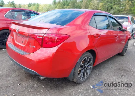 2017 Toyota Corolla Se from USA, damaged, VIN 2T1BURHE6HC901392